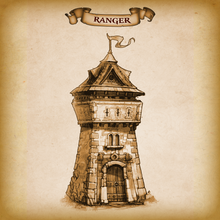 Load image into Gallery viewer, Fate's End Towers Ranger Dice Tower
