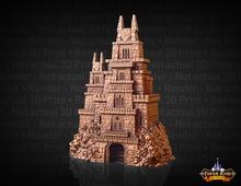Load image into Gallery viewer, Fate's End Towers Dragonborn Dice Tower