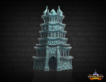 Load image into Gallery viewer, Fate's End Towers Drow Dice Tower