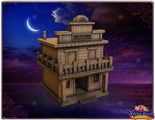 Load image into Gallery viewer, Fate's End Towers Ghosttown Dice Tower