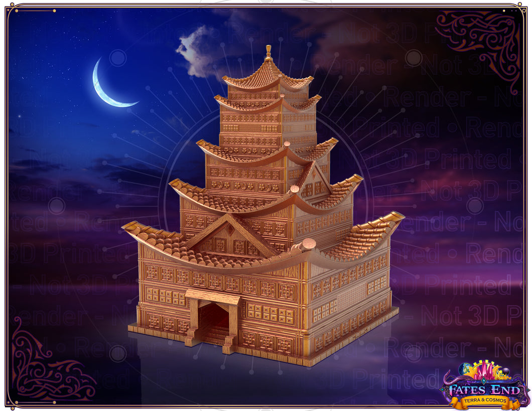 Fate's End Towers Pagoda Dice Tower