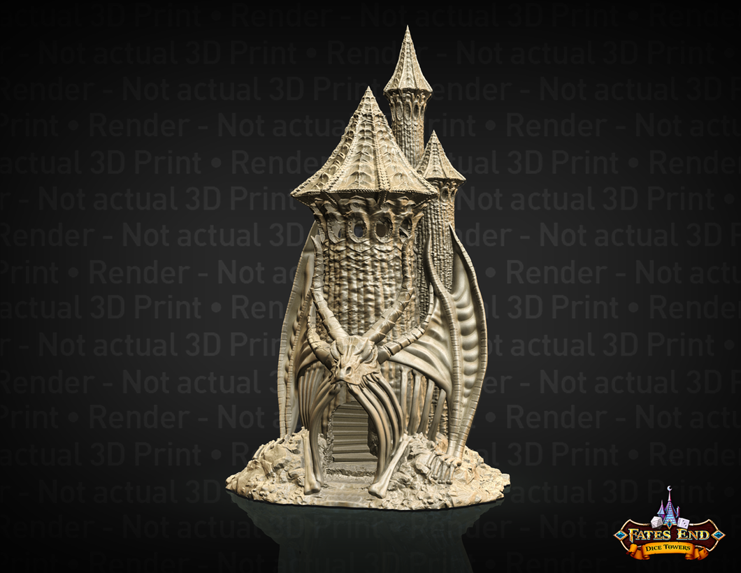 Fate's End Towers Skeletal Dice Tower