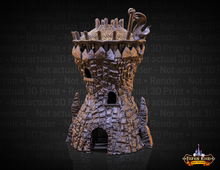 Load image into Gallery viewer, Fate&#39;s End Towers Goblin Dice Tower
