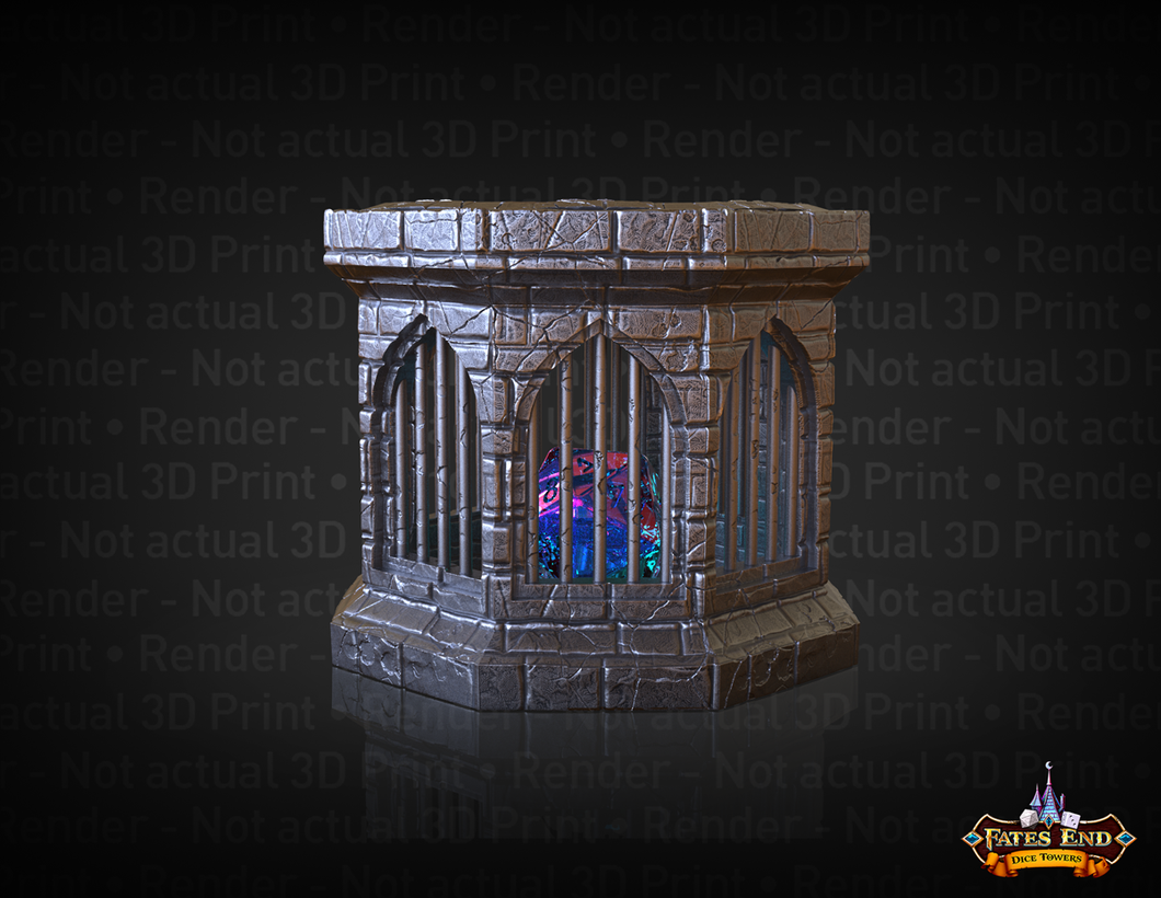 Fate's End Stone Cage Dice Jail