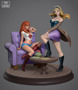 Mary Jane and Gwen Stacy